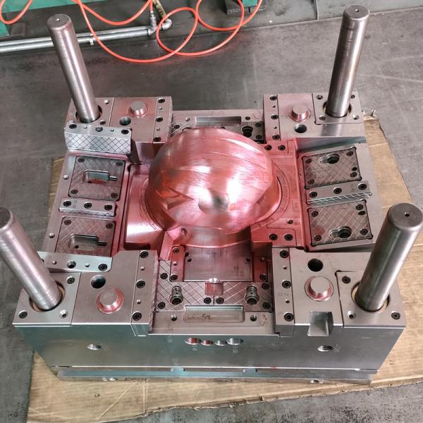 OEM 500000 Shots Injection Plastics Bicycle Helmet Mold S50C Single Cavity