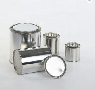 potenciômetros de pintura feitos sob encomenda do metal de 100ml Tin Cans Moisture Proof Small