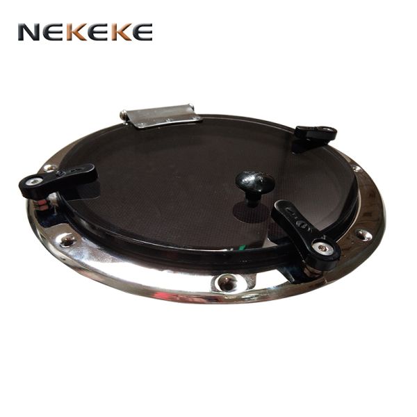 Ventanas de ojo de buey marinas de acero inoxidable 316L personalizadas para yates, vehículos recreativos y barcos