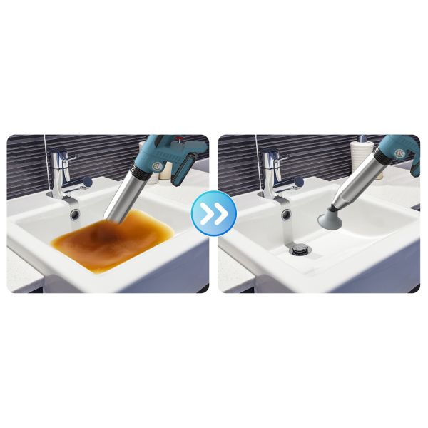 Unblock Sewage in a Flash with Our Electric Air Plunger Stocked and Accepting OEM/ODM