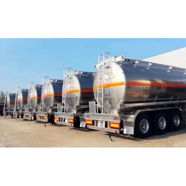 CIMC Road Aluminum Fuel Tanker Trailer 42000 Litres