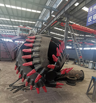 Cutter Sand Suction Dredger Customized 130Kw 14 Inch for River Dredging