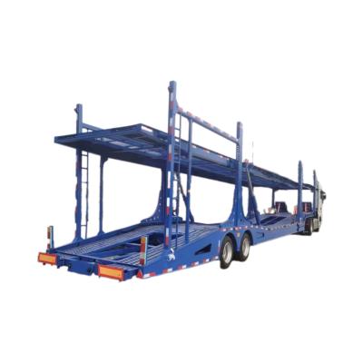 2-3 Axes Vehicle Transport Semi Truck Trailer 9 Car Transport Vehicle Semi Trailer
