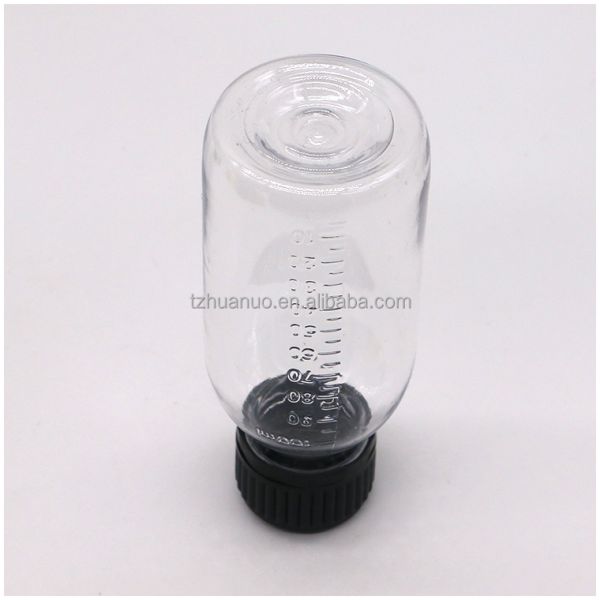 Скрутная крышка ПЭТ-бутылка для 100 мл/60 мл сиропа, основной материал ПЭТ-крышки, защищенные от подделок