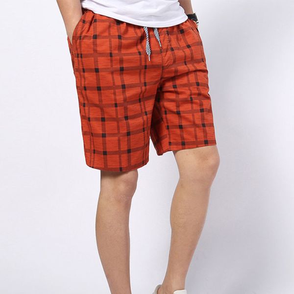 Young men's oversized cotton beach pants