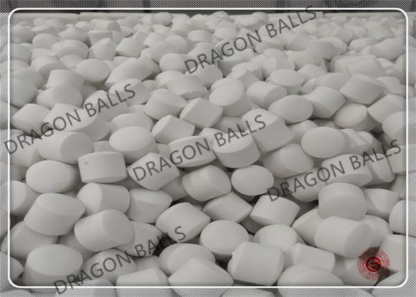 White Ceramic Grinding Balls For Ceramic Cylinder High Alumina Cylinder Grinding Cylpeb