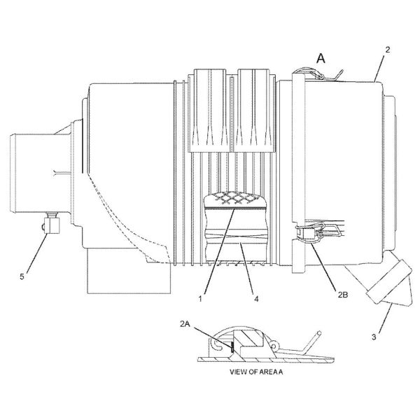 C4.2 3054C 3064 Engine Air Filter 131-8902 Excavator Parts 305 305.5 308E Filter