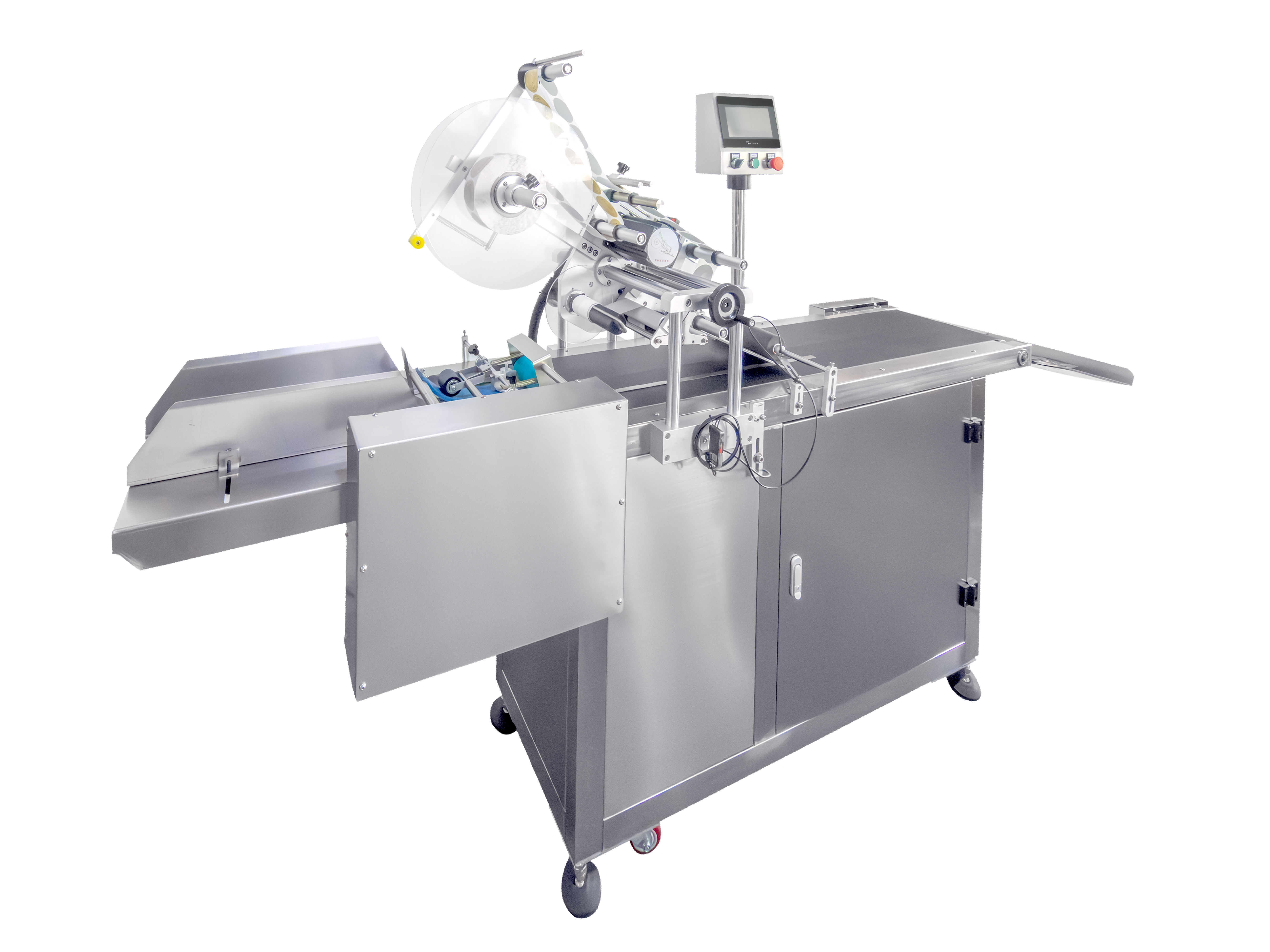 Automatic Flat Bottle Labeling Machine Bag Box Label Printing Machine for Food and Skincare Label Applicator Machine