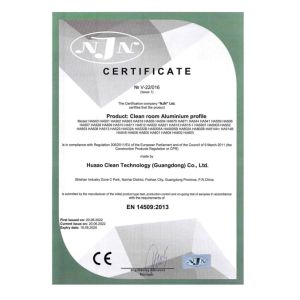 GUANGDONG HUAAO CLEAN TECHNOLOGY GROUP CO.,LTD Сертификации