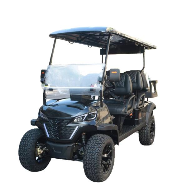 Nuevo coche de golf de batería de litio de energía todoterreno adecuado para bodas traslados al hotel aeropuerto con color personalizable y LOGO