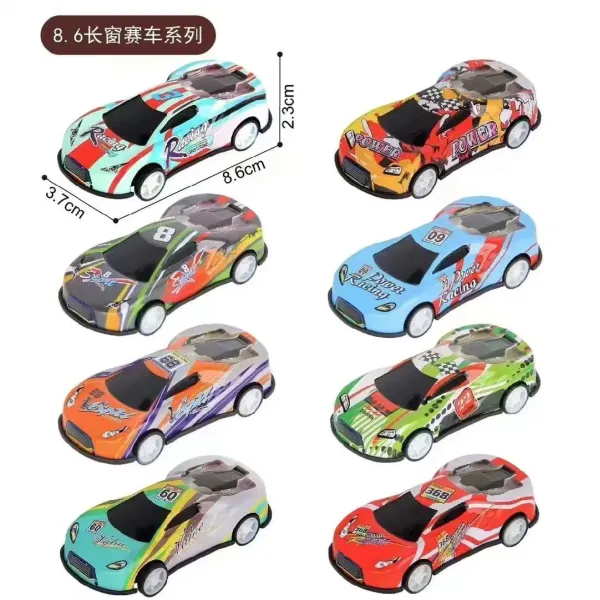 Metal Surface with Printed Children′s Toys Pull Car Inertia Car Toys Children′s Toys Can Be Customized