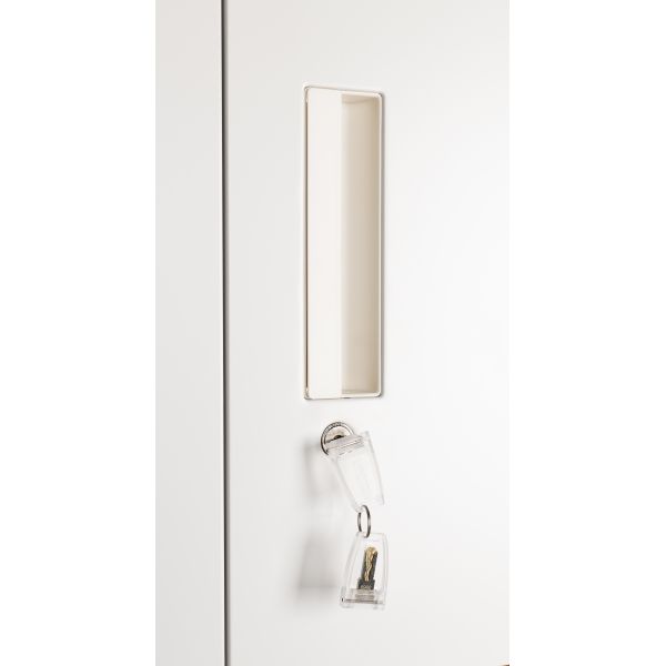 Шкаф хранения стальной опиловки ящика кухонного шкафа 2 файла белого металла офиса