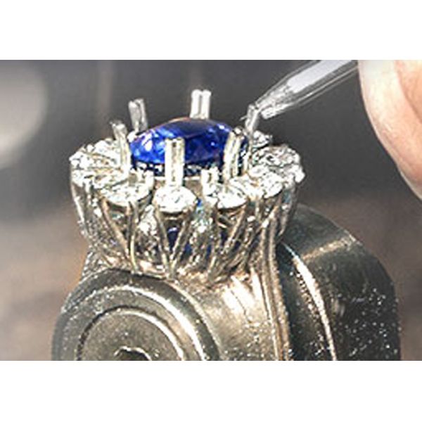 OEM Semi устанавливает установки кольца, кольцо с бриллиантом 0.18ct 1.5mm естественное