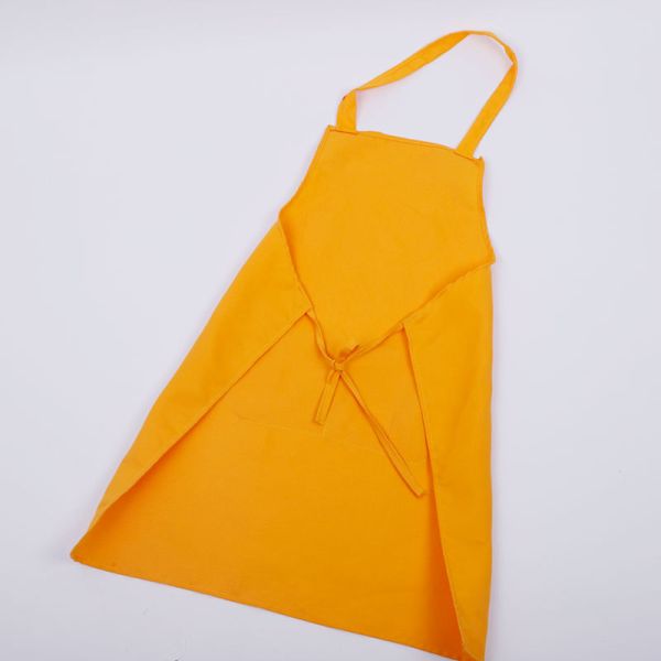 Black Cotton Polyester Waterproof Kitchen Apron for Daily Life Uniform Type Wait Staff