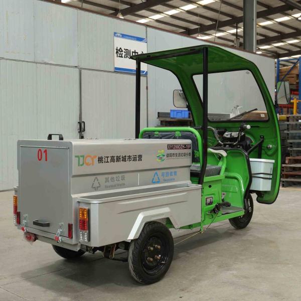 Garbage Sorting Collection Transportation Garbage Electric Cargo Trike 35km/H 70km/H