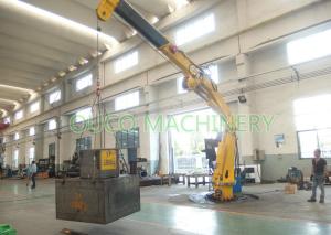 High Flexibility Offshore Pedestal Crane Hydraulic Folding Boom Good Performance