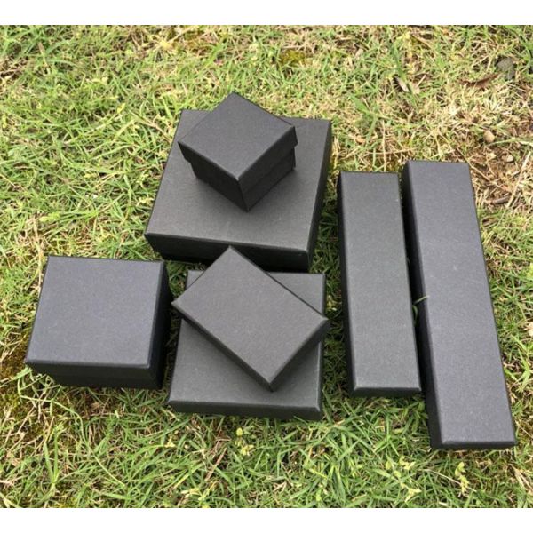 Rectangular Paper Universal Packaging Black Gift Box Scarf Gift Box Manufacturer Custom Empty Box