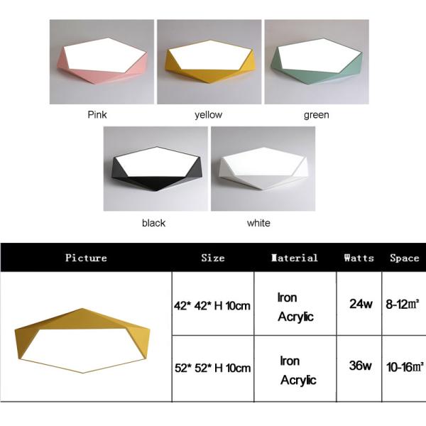 Modern Interior ceiling lights Dimmable LED Ceiling Lamps Creative Design (WH-MA-14)