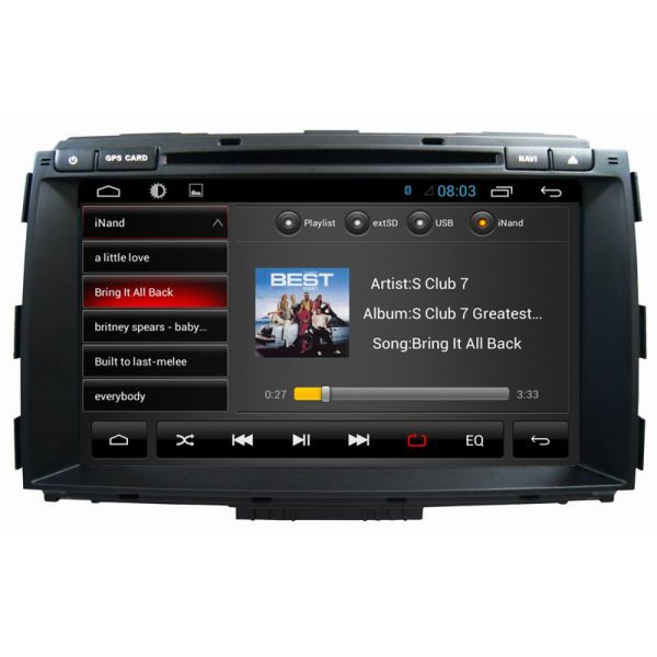 Ouchuangbo car audio dvd android 6.0 for Kia Carnival with QUAD CORE A9  ,1.6GHz Frequency bluetooth 1024*600