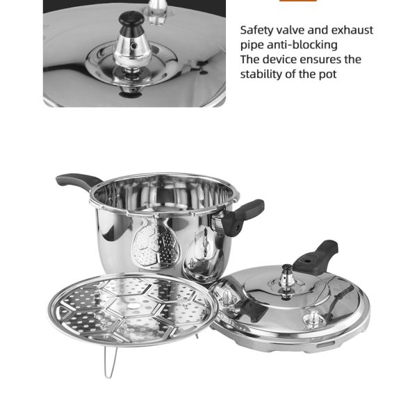 Энергосберегающий газ герметической электрической кастрюли кухни и плита индукции отполировали Eco дружелюбное