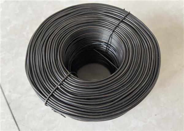Square Hole 1.52mm 1.3kg / Roll 18 Gauge Black Annealed Wire Fastening