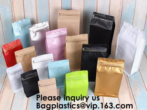 Matte Stand-Up Food Grade Design Storage Zip lockk Bags (3oz (5 x 7), Matte Mixed Color Design Stand-Up Pouch), BAGEASE