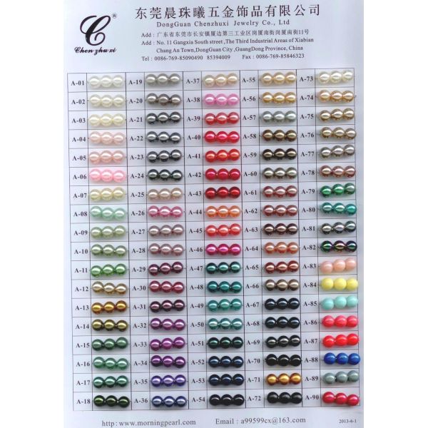Multi Size White Beads Handmade Factory Price Imitation Loose Pearl in Bulk