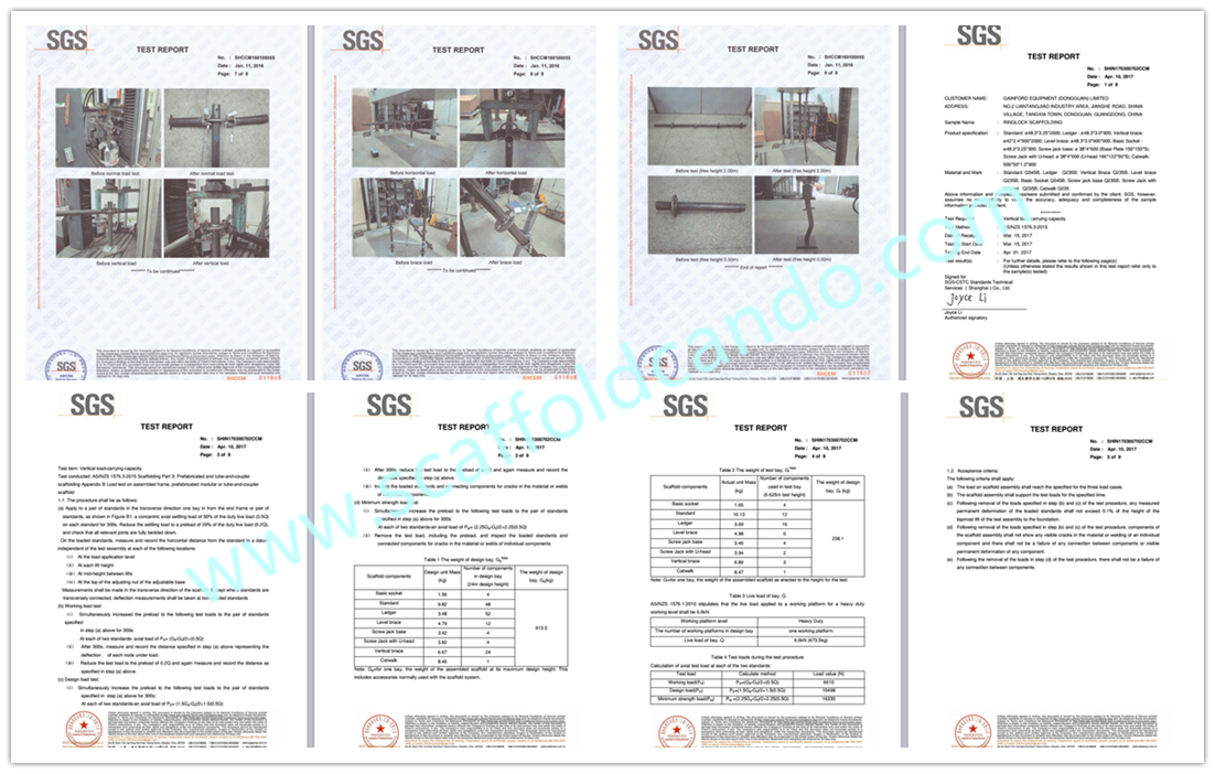 Good quality scaffolding Ringlock standard vertical 48mmOD 500mm 1500mm 2000mm 3000mmL Hot dip galvanized Q235 Q345