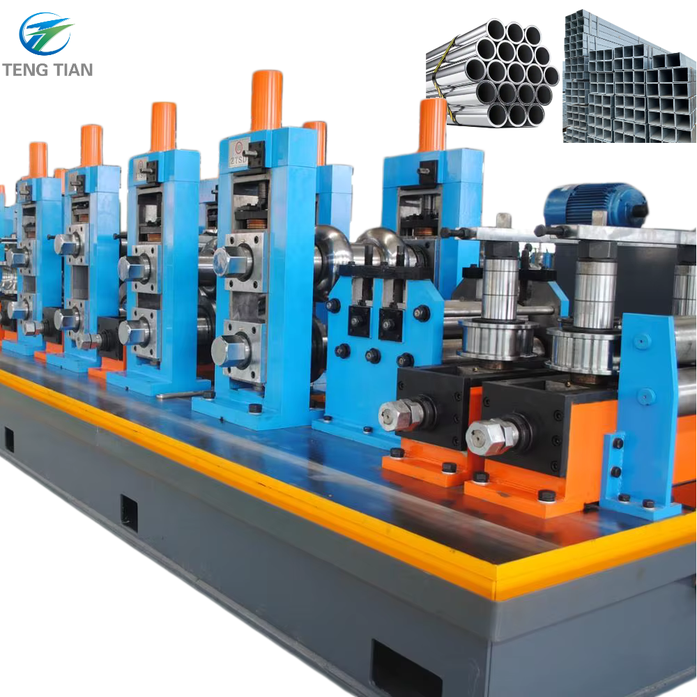 HG140 CE Marked Carbon Steel Pipe Equipment PLC Control Rapid Die Switch Φ50-140x6.0mm 60m/min Cost-Saving