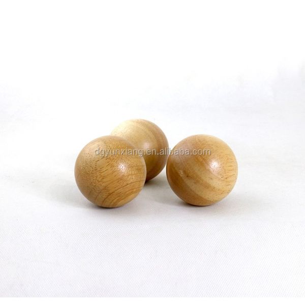 Tapón de bolas de madera de caucho para decantador de vino de vidrio