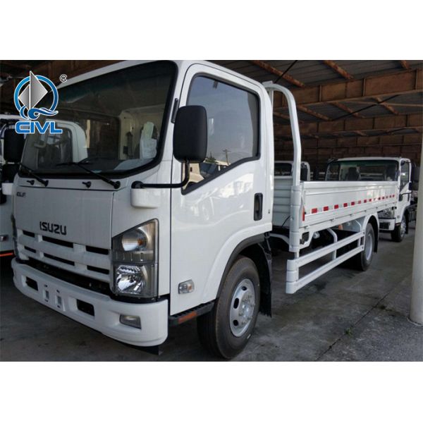100P 600P 700P Sidewall Cargo Truck ISUZU Medium 4500-6500kg Payload Pickup Truck