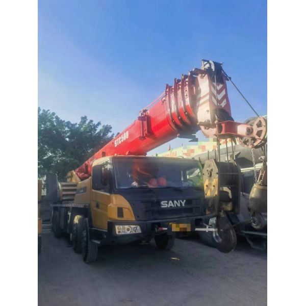 2014 Années Sany Benz châssis camion grue capacité de levage jusqu'à 50 tonnes pour votre entreprise