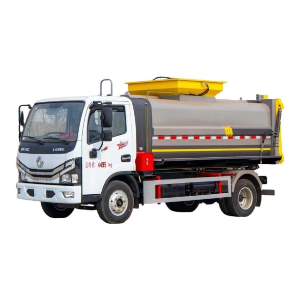 Camion de transport de déchets de cuisine diesel pour la conception de la collecte des ordures et l'élimination écologique