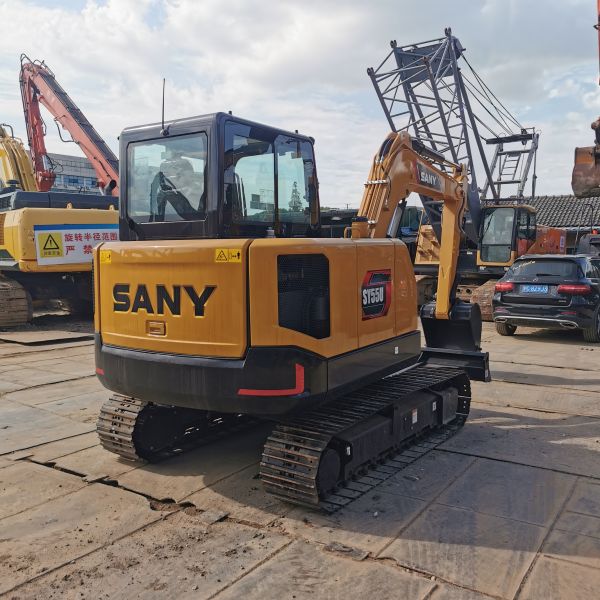SANY SY55U Excavator 5 Ton Mini Excavator with Original Hydraulic Cylinder and 36KW