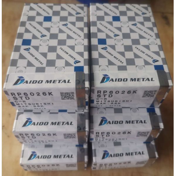 Дизельный двигатель тип DAIDO Подшипники двигателя No S6K Основной подшипник MP6026K 34309-09050 RP6026K 34219-00500