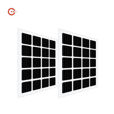 105 watts que constroem componentes bifaciais integrados dos painéis solares BIPV