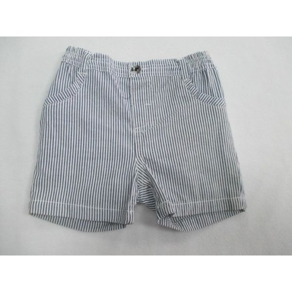 Turn Down Collar Baby Boy 2pcs Set Cotton Woven Short