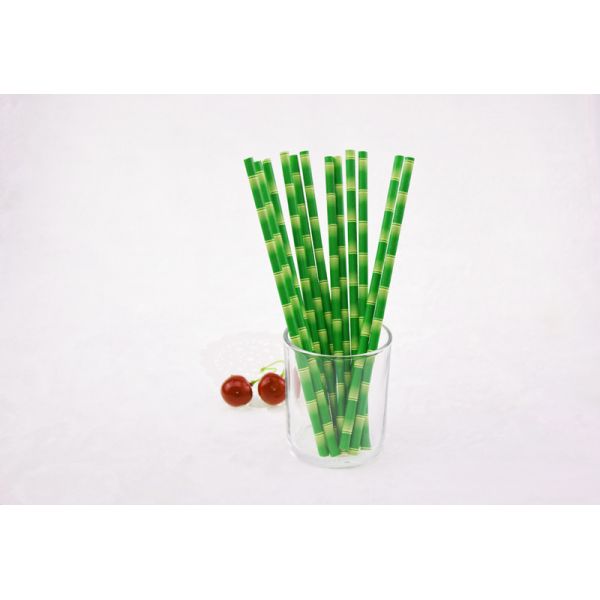 6mm Diameter Kraft Paper Sucker Straws for Lollipop Drinking Natural and Biodegradable