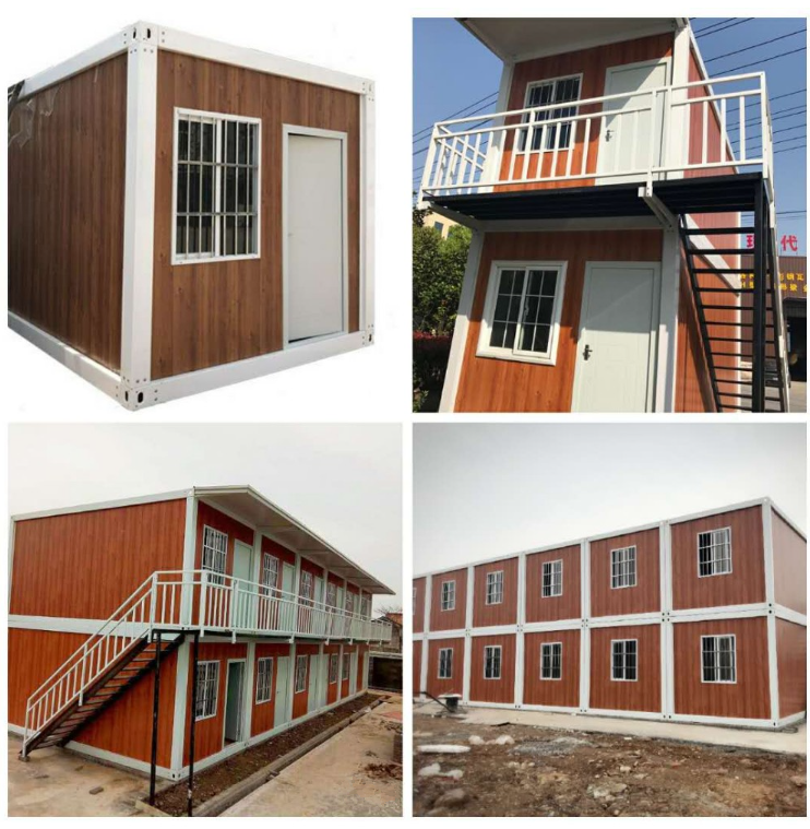 Anti Seismic 40 Foot Container House , Flat Pack Granny Portable Building Cabin