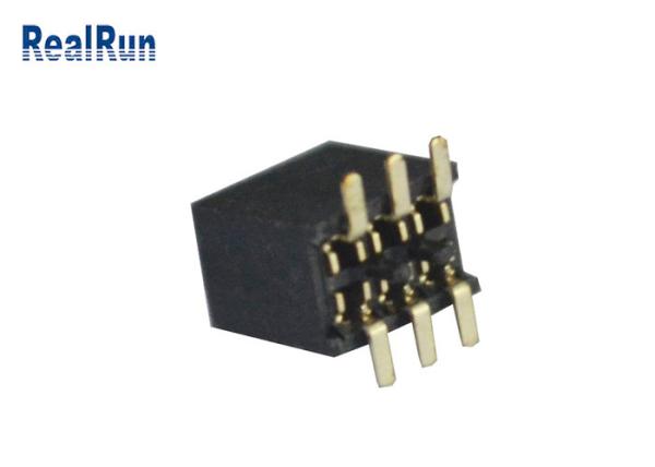 ISO9001 Female Header Connector 1.27mm PCB Surface Mount Board To Board Connector