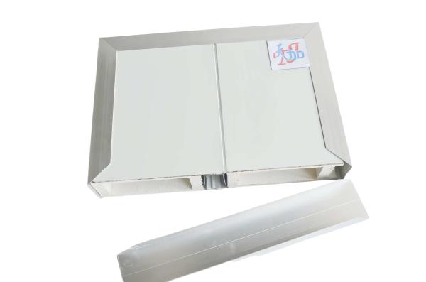 100mm Hollow MGO Cleanroom Panel For Food And Chemical Industry