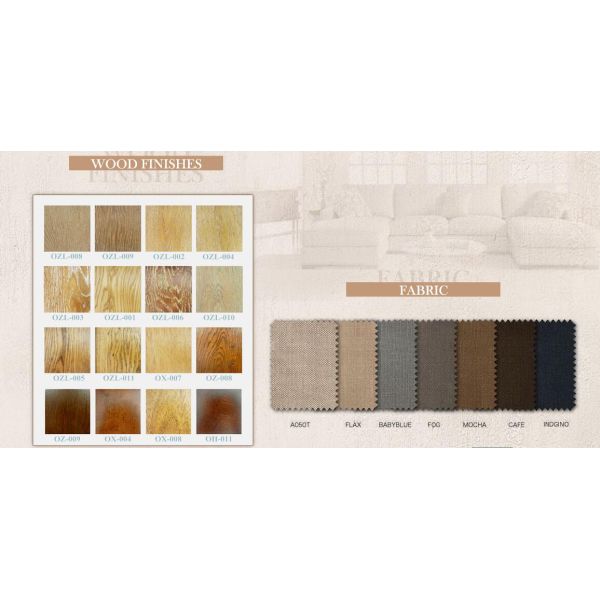 Vintage American Style Living Room Ottoman Bench Solid Wooden Upholstered