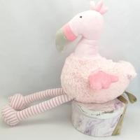 Presentes populares Brinquedo de pelúcia desenho animado Boneca macia Kawaii Flamingo Brinquedo de pelúcia