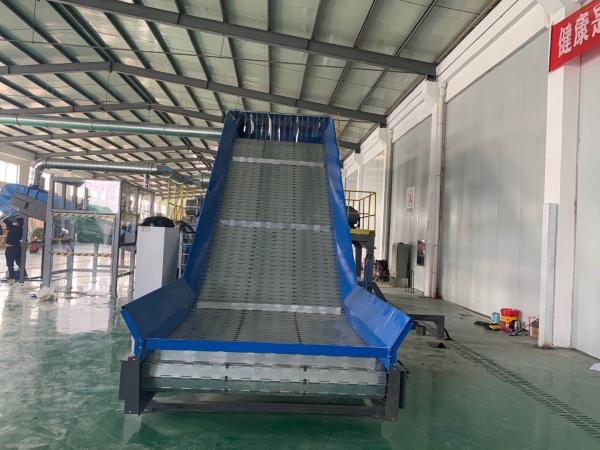 Door Shredder Municipal Solid Waste Bulky Furniture Two Shaft Shredder With CE