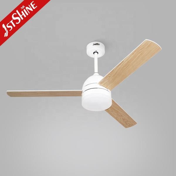 1stshine Ventilador de teto com motor de CC com luz LED e controle remoto Uma solução de iluminação