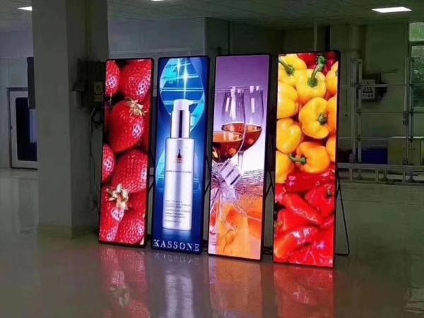 Indoor Portable Digital poster LED Display led poster led tv mirror screen for shopping mall