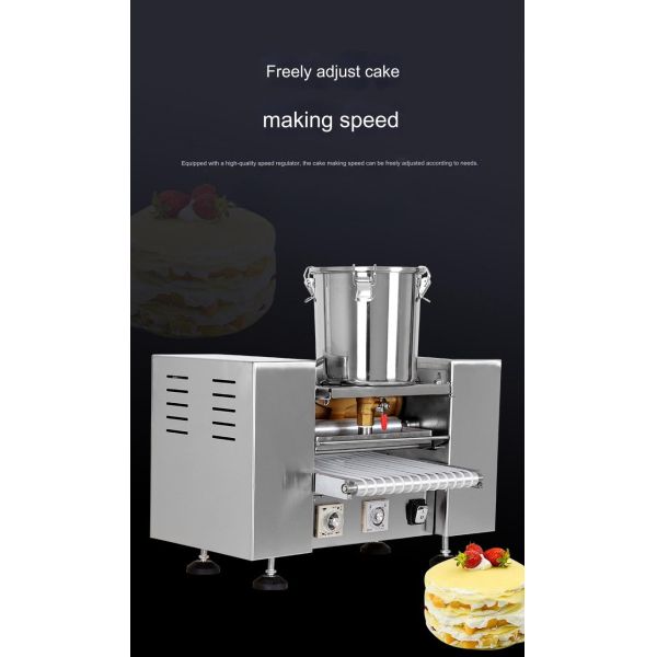 Commercial Automatic Mille Crepe Cake Layer Cake Forming Machine for Bakery Products