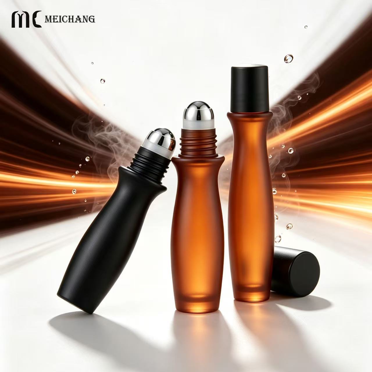 10ml / 15ml PETG Roll-On Bottle for Essential Oil & Personal Care Packaging (MC-1901)