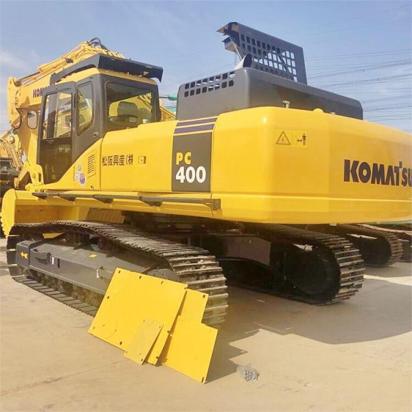 Excavadora original Komatsu PC400 utilizada para la construcción de ingeniería en Japón 40 toneladas