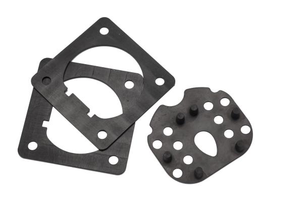 Black Elastic Gasket High Compression Performance Mechanical Seal Type OEM / ODM Service